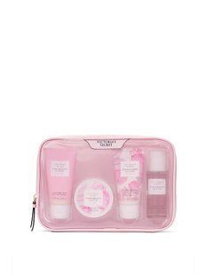 Подарунковий набір в косметичці Victoria&rsquo;s Secret The Balance Starter Kit Pomegranate & Lotus , 1 шт 2828 фото