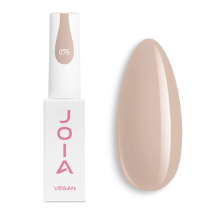 Гель-лак бежевий, емаль JOIA vegan №076 , 6 мл 8202 фото