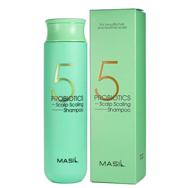 Шампунь для глибокого очищення шкіри голови, з пробіотиками Masil 5 Probiotics Scalp Scaling Shampoo , 300 мл 157 фото