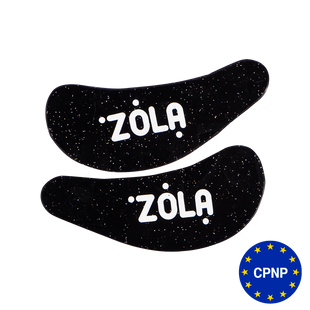 Патчі силіконові багаторазові для очей, Чорні ZOLA , 1 шт 11009 фото