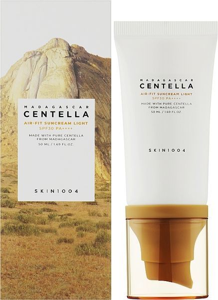 Ультралегкий солнцезащитный крем Skin1004 Madagascar Centella Air-fit Suncream Light SPF30 PA++++, 50 мл 8113 фото
