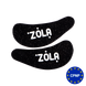 Патчі силіконові багаторазові для очей, Чорні ZOLA , 1 шт 11009 фото 1