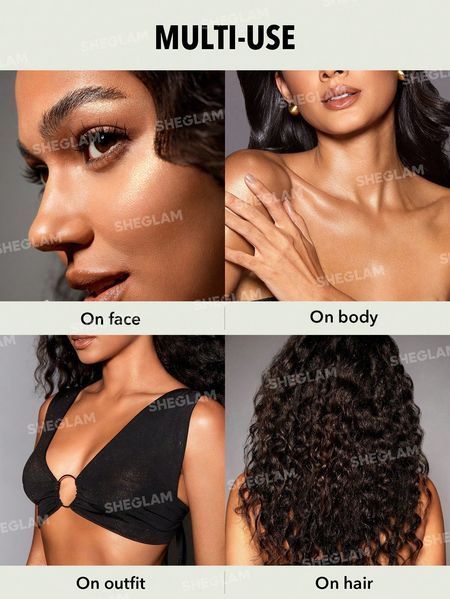Хайлайтер для обличчя та тіла у спреї Sheglam Go Go Glow Highlighting Body Mist Frosted Opal , 10 г 5181 фото
