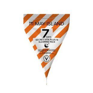 Нічна маска з фруктовими кислотами і вітамінами May Island 7 Days Secret Vita Plus-10 Sleeping Pack , 5 г 2560 фото