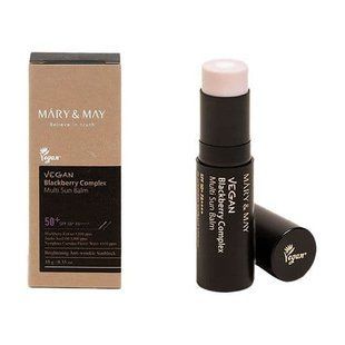 Сонцезахисний стік для обличчя Mary & May Vegan Blackberry Complex Multi Sun Balm, SPF 50+ PA++++ , 10 г 861 фото
