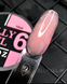 Прозоро-персиковий гель-желе для нарощування нігтів Crooz Jelly Gel №6 , 15 мл 11275 фото 2