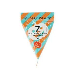 Заспокійлива нічна маска з гарбузом May Island 7 Days Secret Healing Pumpkin Sleeping Pack , 5 г 2562 фото