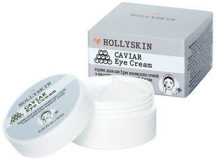 Крем навколо очей з екстрактом чорної ікри Hollyskin Caviar Eye Cream , 10 мл 494 фото