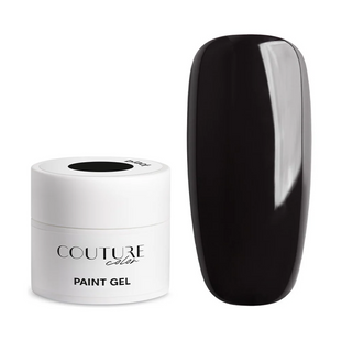 Гель-фарба без липкого шару Couture Colour Paint Gel No Wipe Black , 5 г 9253 фото