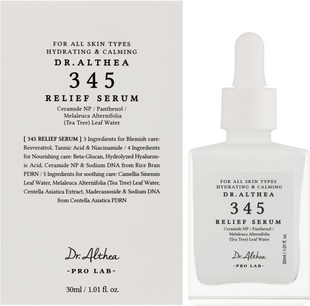 Зволожуюча та відновлююча сироватка для обличчя Dr.Althea 345 Relief Serum , 30 мл 11368 фото