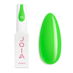 Гель-лак неоновий зелений, емаль JOIA vegan №156 , 6 мл 8322 фото