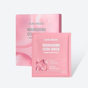 Живильна тканинна маска з церамідами Neogen Sur.Medic+ Nourishing Cera-Brick Derma Infusion Mask , 28 г 7710 фото