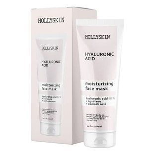 Маска для обличчя з гіалуроновою кислотою Hollyskin Hyaluronic Acid Face Mask , 100 мл 411 фото