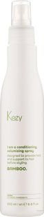 Спрей для кондицінування та об'єму тонкого волосся Kezy Bamboo Pump Up Spray , 200 мл 8977 фото