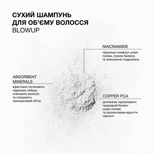 Сухий шампунь для об'єму волосся Triology. Blowup , 18 г 8892 фото