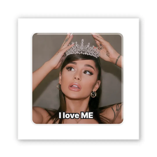 3D-стікер "I love Me" (SX-360) , 1 шт 10764 фото
