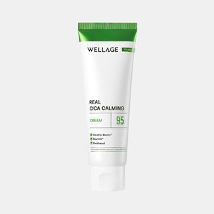 Заспокійливий крем з комплексом Сіса Wellage Real Cica Calming 95 Cream , 80 мл 10369 фото