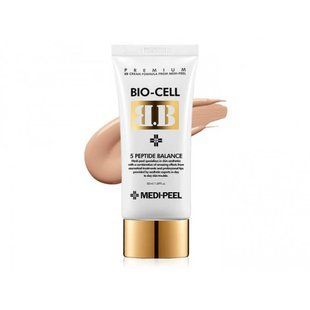 Антивіковий ВВ-крем, на основі пептидів та плаценти Medi-Peel Bio-Cell BB Cream , 50 мл 4742 фото