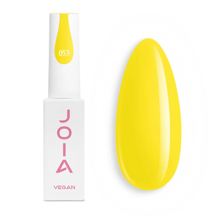 Гель-лак жовтий, емаль JOIA vegan №053 , 6 мл 8156 фото
