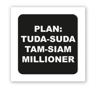 3D-стікер "Plan: tuda-suda" SX-208 , 1 шт 3406 фото