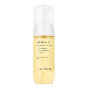 Пінний тонер для підтримки сяйва шкіри Hollyskin Vitamin C , 150 мл 9191 фото