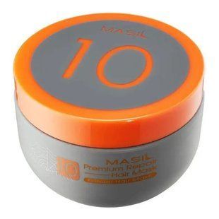 Преміум-маска відновлювальна для волосся Masil 10 Premium Repair Hair Mask , 300 мл 148 фото