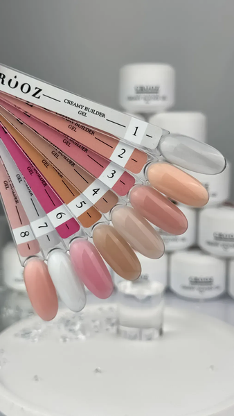 Гель для нарощування Crooz Creamy Builder Gel №6 , 15 мл 9548 фото