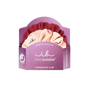 Резинка-браслет для волосся Invisibobble Sprunchie Slim You Make Me Blush , 2 в 1 6489 фото
