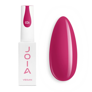 Гель-лак рожевий, емаль JOIA vegan №026 , 6 мл 8080 фото