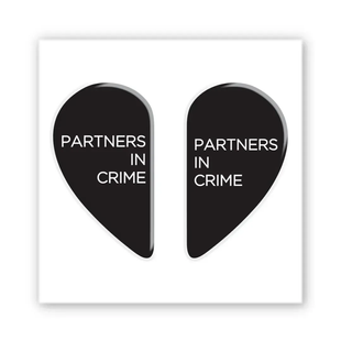 3D-стікер "Partners in Crime" SX-366 , 1 шт 10789 фото