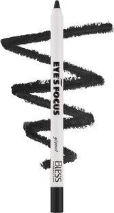 Гелевый карандаш для глаз Bless Beauty Eye's Focus Gel Pencil №401 Deep Black, 1.2 г 11691 фото