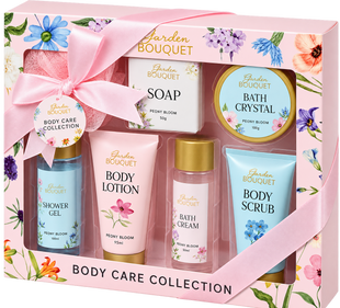 Подарунковий набір для тіла Garden Bouquet Body Care Collection Peony Bloom , 7 в 1 11432 фото