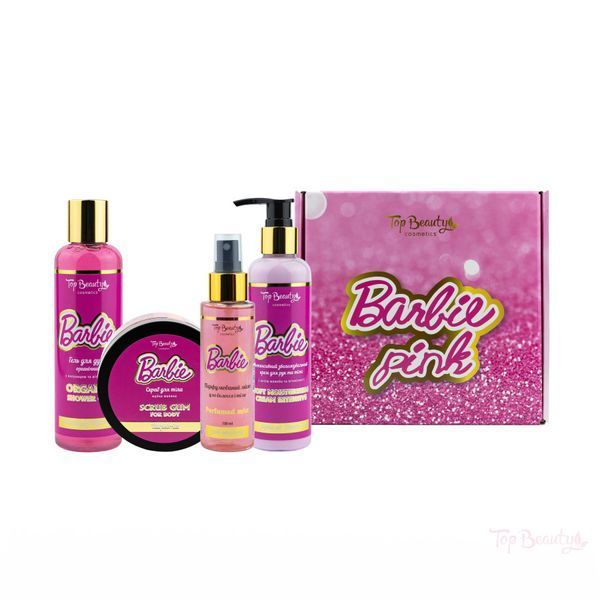 Подарунковий бокс Top Beauty Barbie Pink , 4 в 1 5826 фото