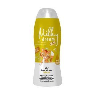 Дитяча крем-піна для ванни "Жовта Кішечка" Milky Dream Kids Cream Both Foam Yellow Cat , 300 мл 1509 фото
