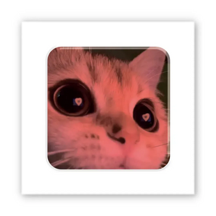 3D-стікер "Kitty Love" (SX-285) , 1 шт 6171 фото