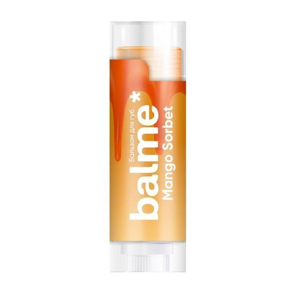 Бальзам для губ "Манговий сорбет" Balme Mango Sorbet Lip Balm , 5 г 8656 фото